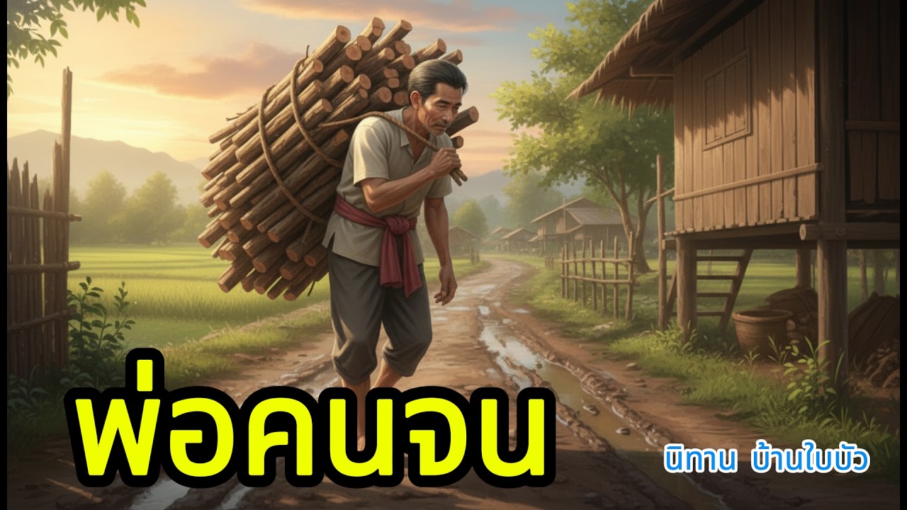 พ่อคนจน #นิทาน #ธรรมะ #นิทานสอนใจ #ธรรมะสอนใจ #นิทานก่อนนอน