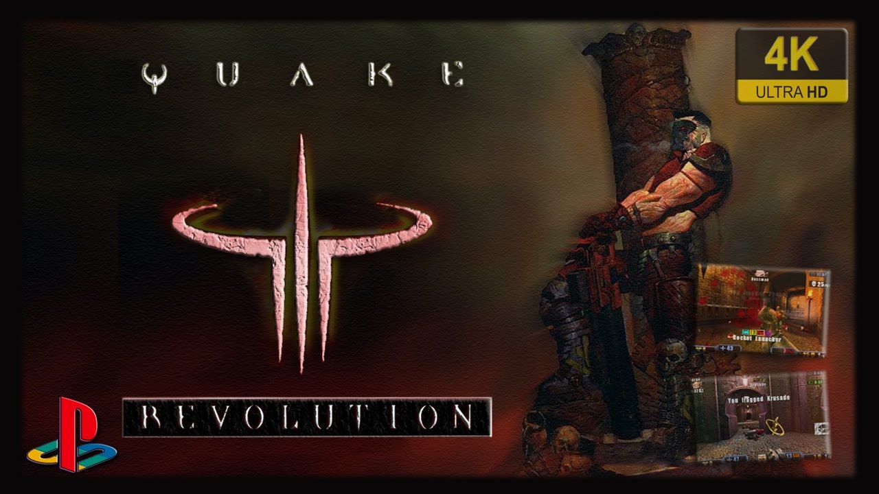 Quake III: Revolution | 4K60ᶠᵖˢ | Longplay (PlayStation 2)