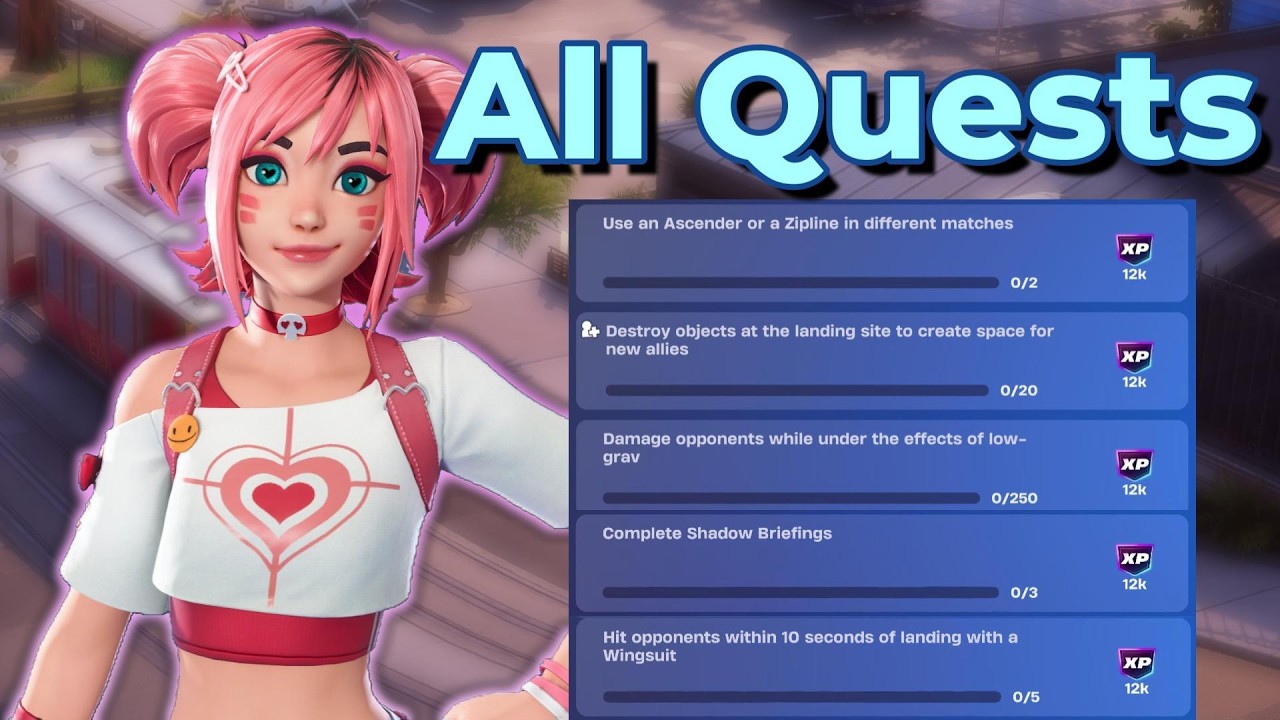 How to EASILY complete ALL Week 11 Weekly Quests #fortnite