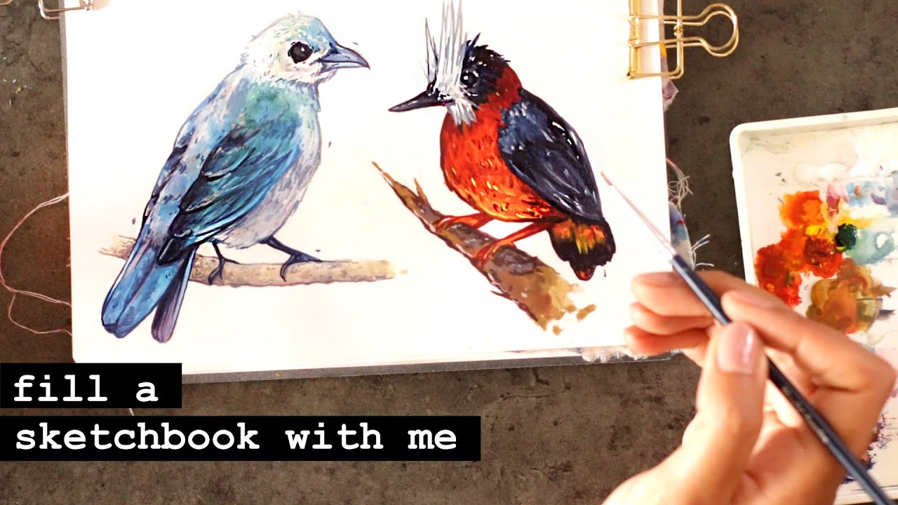 What Next??? · Fill ANOTHER Sketchbook With Me?! #15