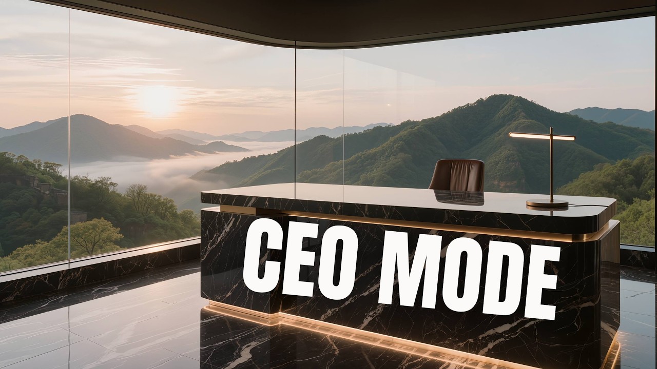 Focus Like a CEO in a Glass Penthouse - Deep Work Music for Hyper Focus & Flow State