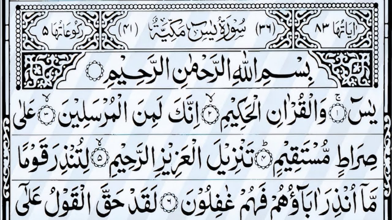 Surah Yaseen || سورہ یس || Surah Yasin Full || Best Quran Recitation || Yaseen Full Tilawat || Ep 15