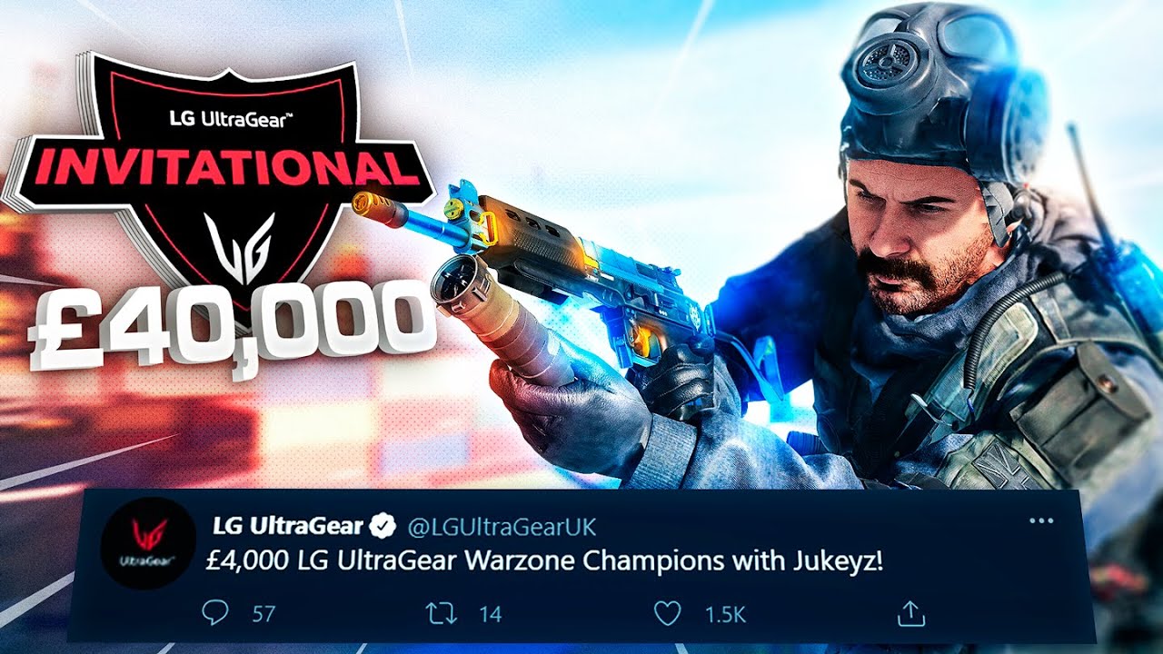 £4,000 LG UltraGear Warzone Champions with Jukeyz!