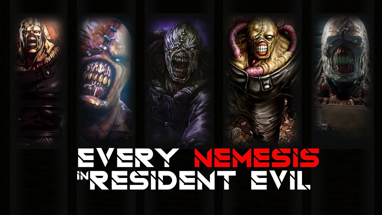 EVERY NEMESIS in RESIDENT EVIL GAME and HIS  TRANSFORMATIONS  (1999-2019)
