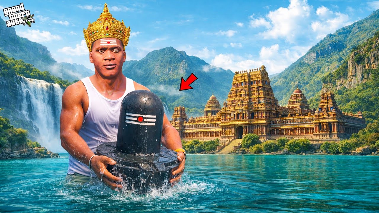 Franklin & Chithappu Become a King and Found Shiva Lingam in Gta 5