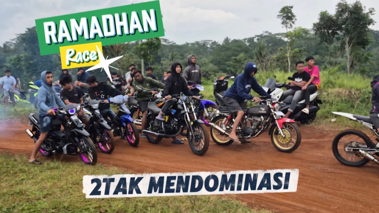 RAMADHAN RACE || NGABUBURIT SAMBIL SETTING MOTOR 🔧🏁 #Ramadhanrace #balapmotor #dragrace 