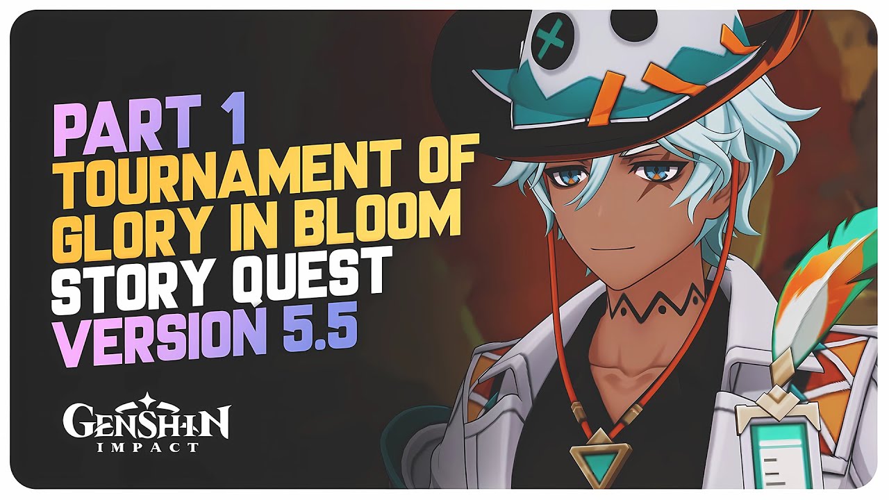 Part 1 Tournament of Glory in Bloom (Story Quest) Full Event | Genshin Impact 5.5