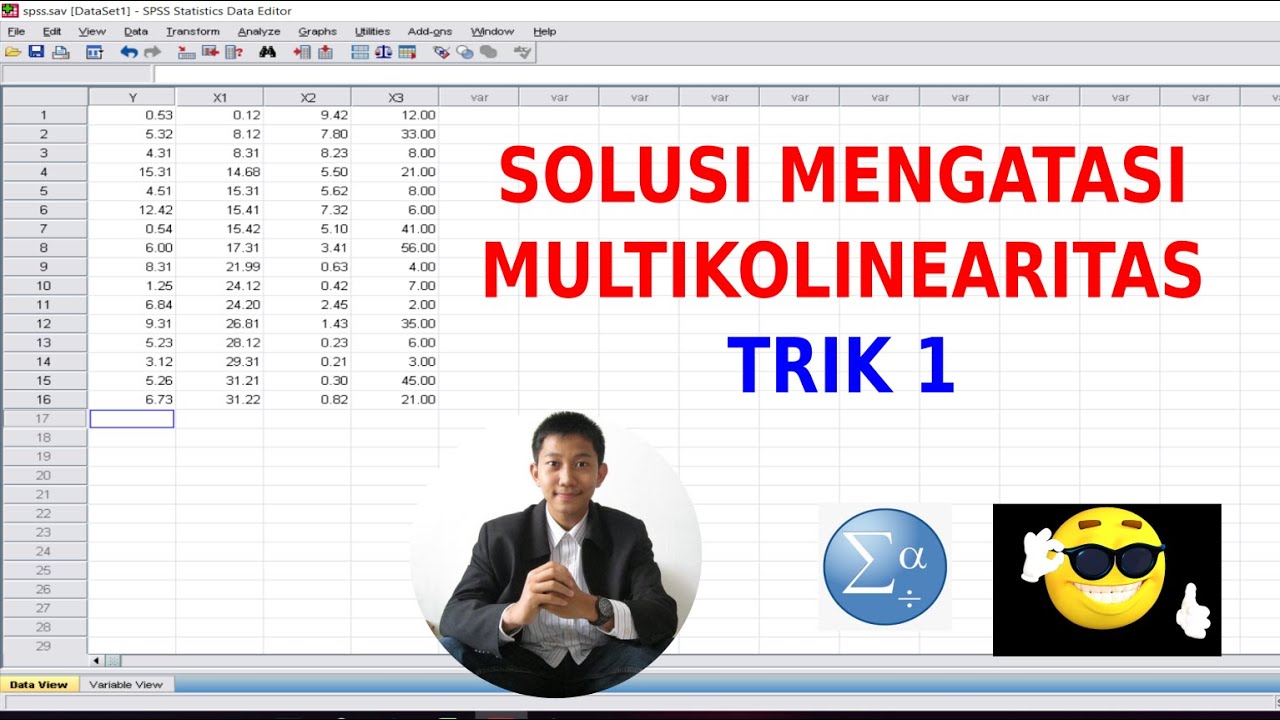Mengatasi Multikolinearitas, Trik 1
