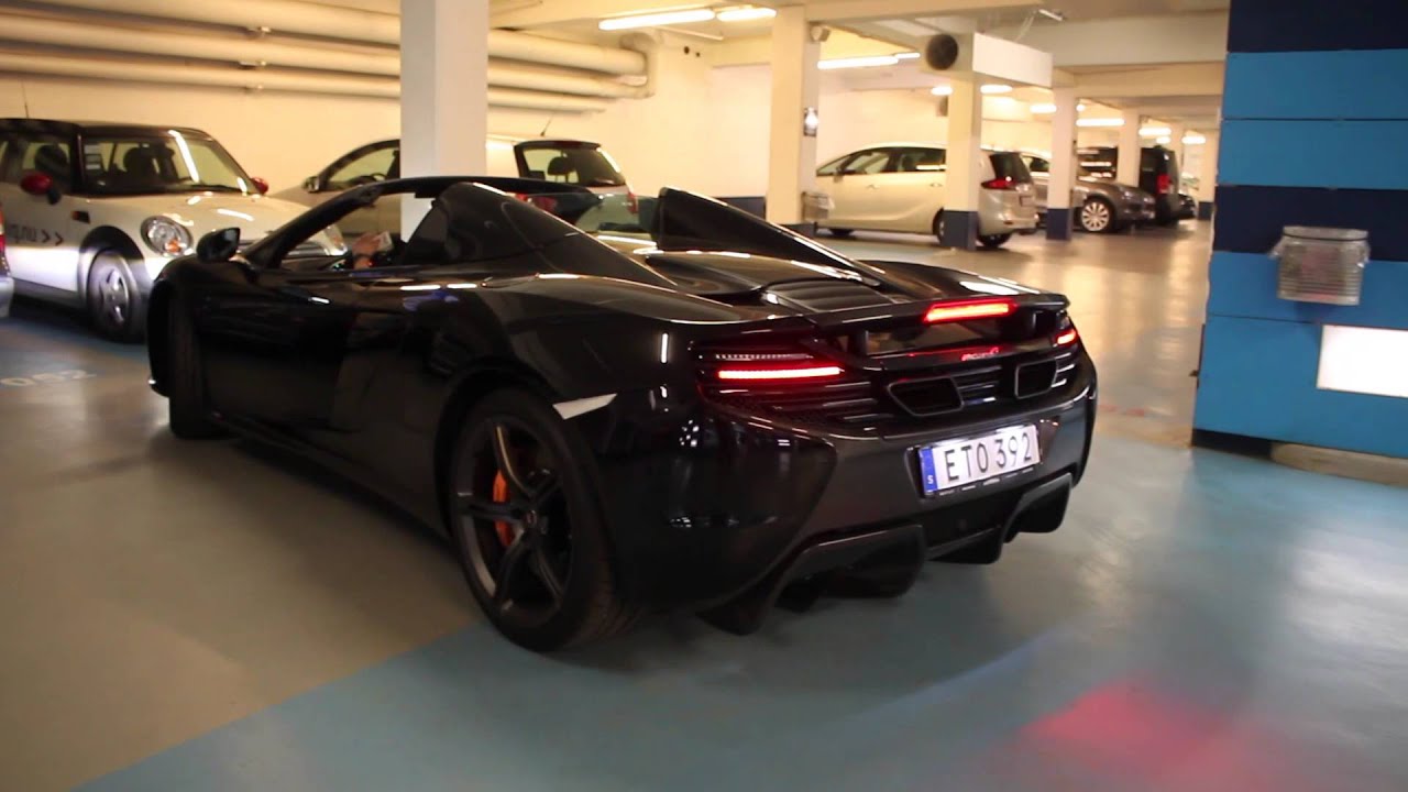 WOCS McLaren 650S Spider loud underground sounds