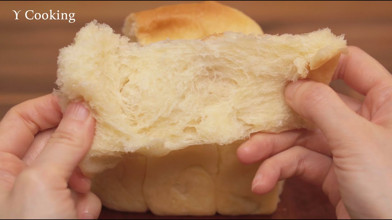 [Fast version]Whipping cream bread | very soft and elastic | kids favorite food