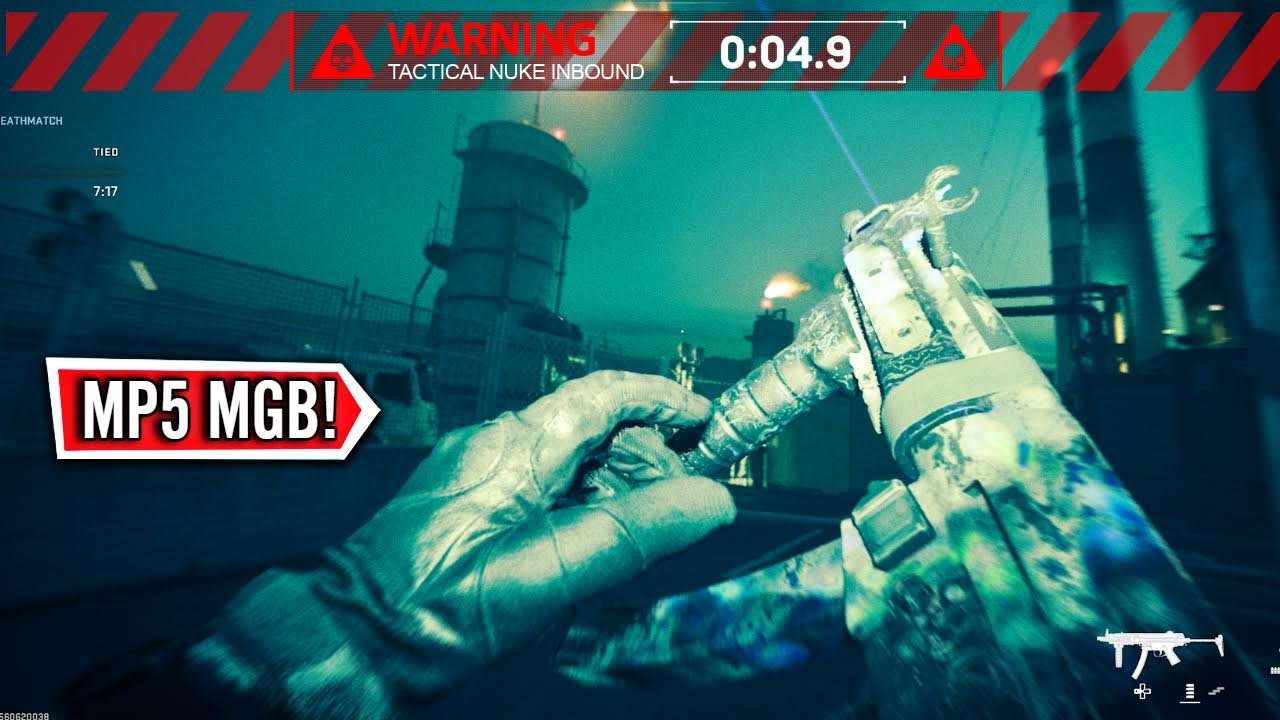 MGB NUKE on black gold with meta MP5 class setup *HIGH KD GAMEPLAY* Modern warfare 2