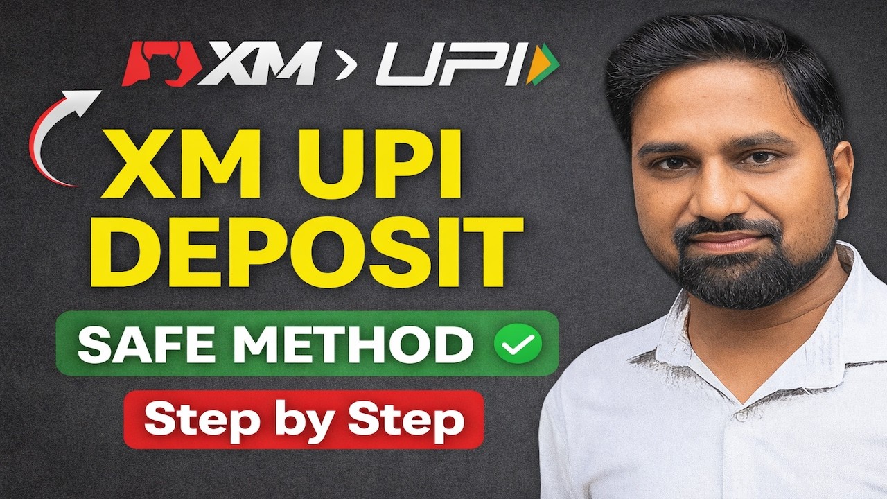 How to Deposit in XM Broker using UPI 🔥 Safe Method | Full Tutorial