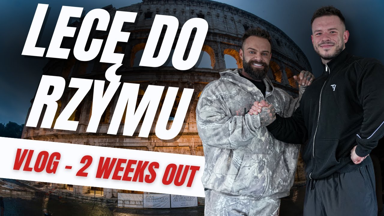 Wyjazd do Rzymu - World Bodybuilding Summit #VLOG | 2 weeks out | Classic physique | Mike Sommerfeld