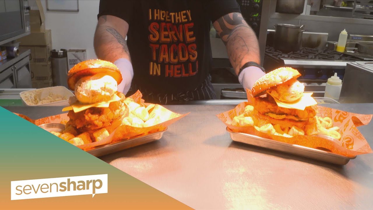 Weird and wonderful food combos in Wellington’s burger extravaganza