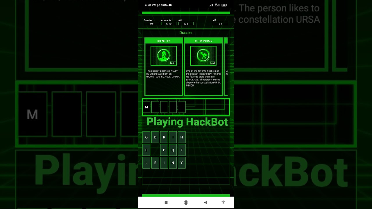 🙃playing HackBot 👨&zwj;💻