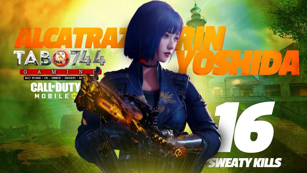*NEW* RIN YOSHIDA ( COD MOBILE ) 16 SWEATY KILL WINNER |  #tabo744gaming #callofdutymobile #alcatraz