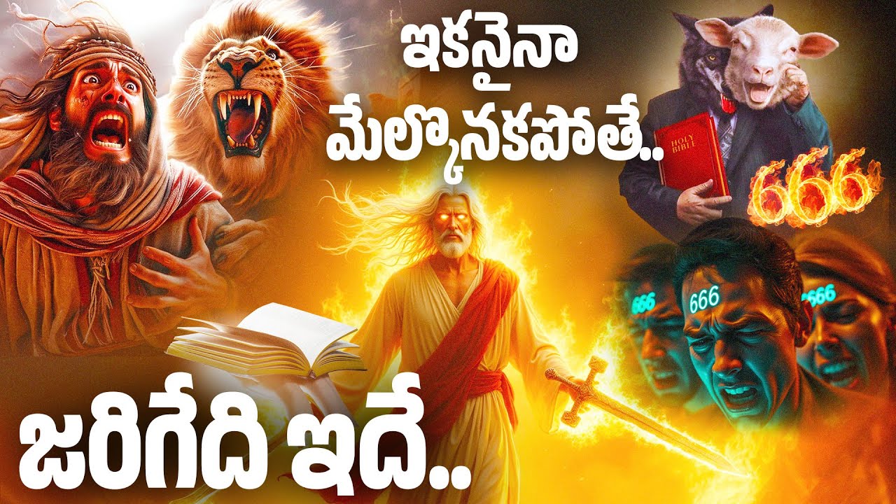 అబద్ద బోధకులపై వాక్యపు అగ్ని ఖడ్గము.. | ఇకనైనా మేల్కొనకపోతే.. జరిగేది ఇదే..! | @manarakshakudu