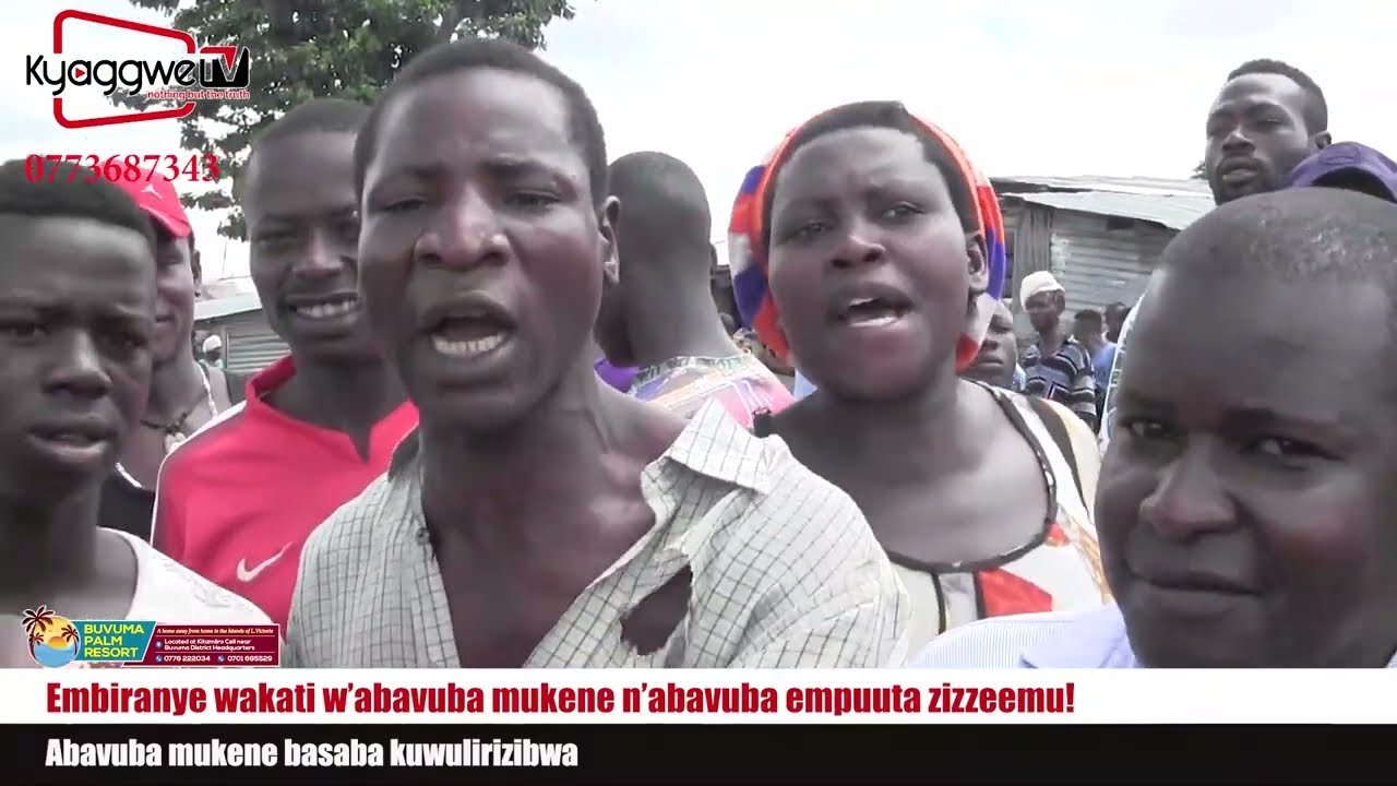 Embiranye ku nnyanja wakati w'abavuba mukene n'abavuba embuuta zizzeemu