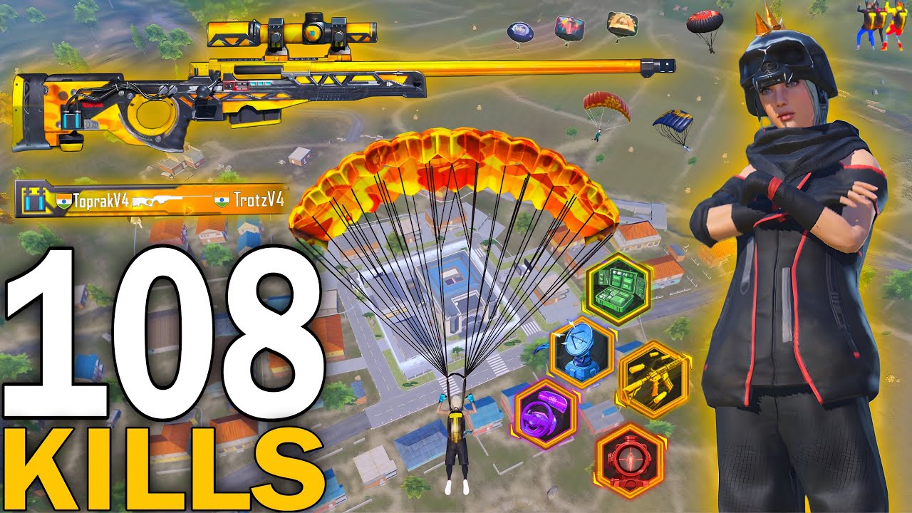 108 KILLS in the NEW EVOLVING UNIVERSE MODE! 😱 INSANE PUBG MOBILE - BGMI GAMEPLAY