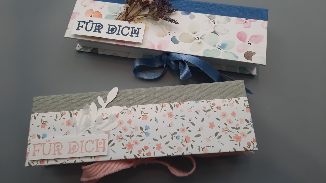 Doppelrahmenbox mit Produkten von Creative Depot