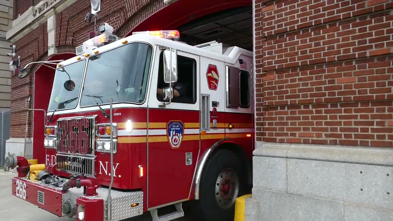 FDNY Engine 266 responds to Box 1337