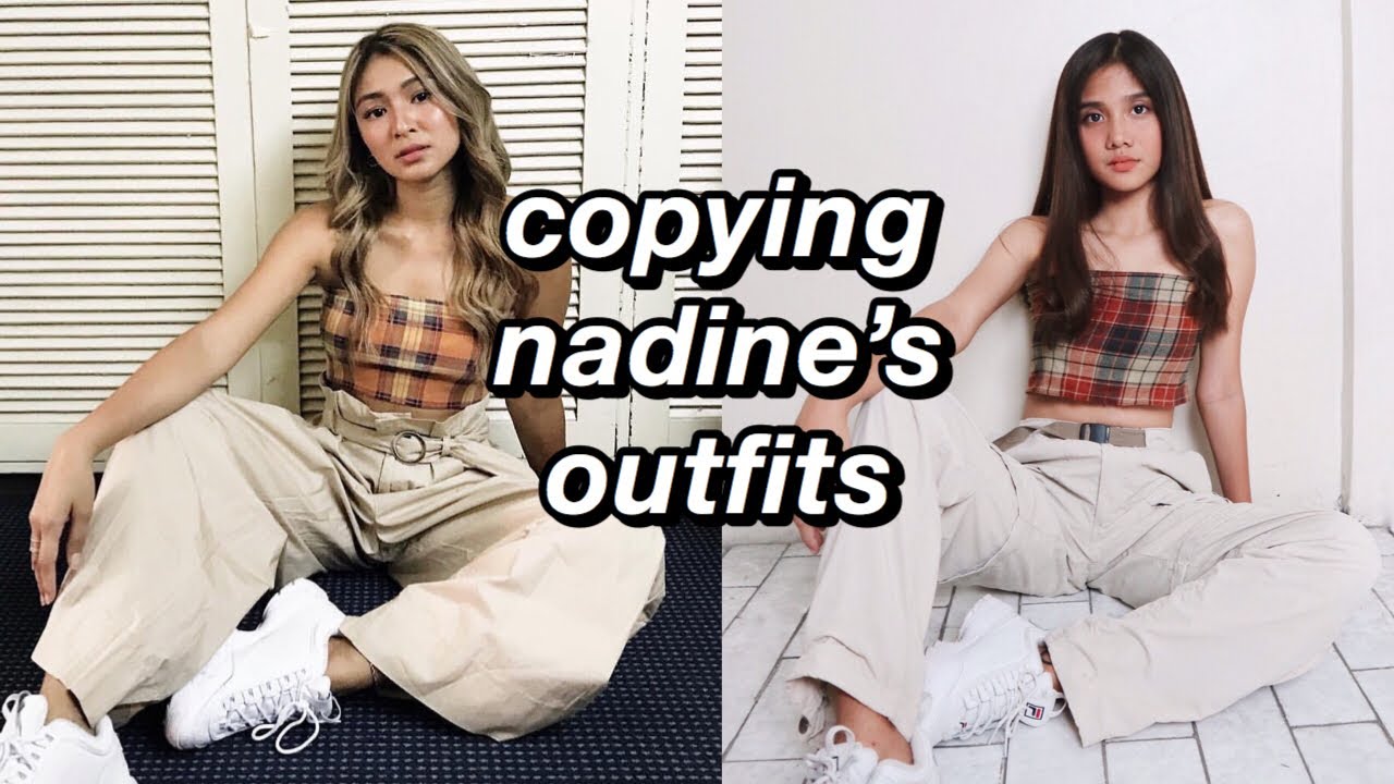 NADINE LUSTRE INSPIRED OUTFITS (using ukay ukay clothes!)
