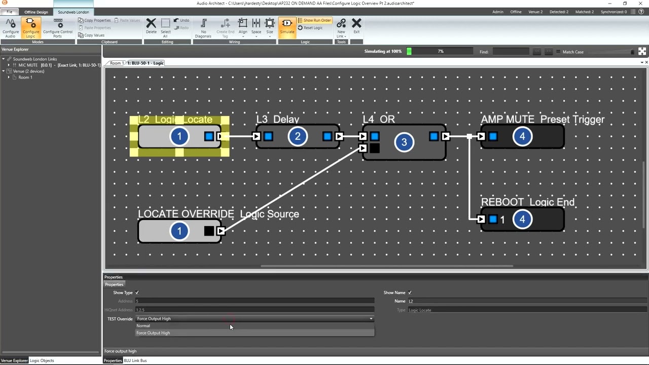 Soundweb London Logic Overview | Audio Architect