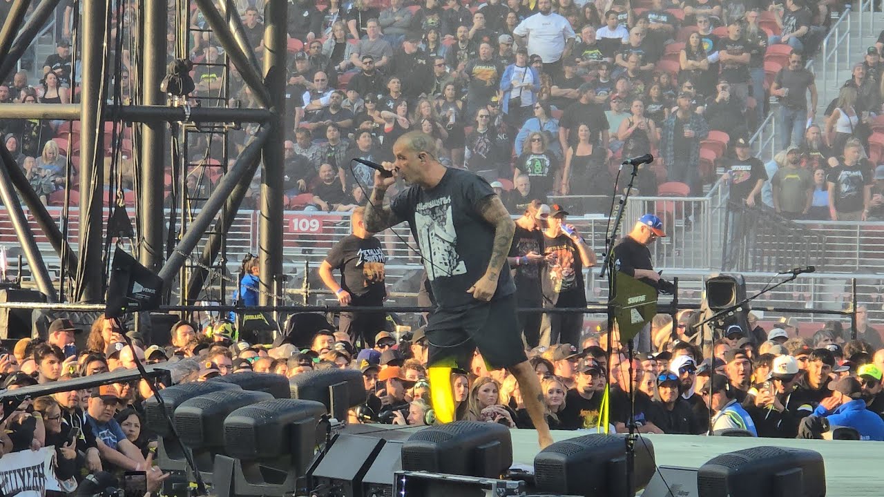 PANTERA - Live at Santa Clara, CA - 06.22.2025- Full concert (Metallica's M72 tour)