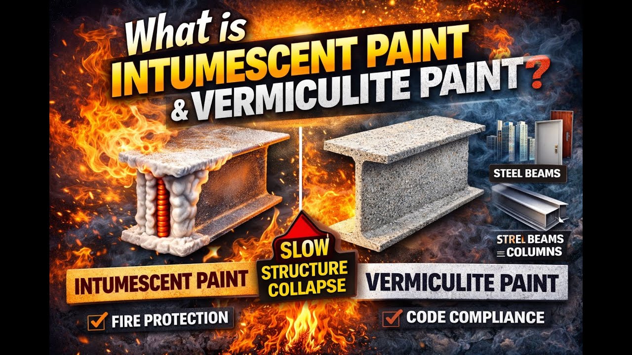 Intumescent Paint & Vermiculite Explained | Fire Protection Coatings | Construction Essentials
