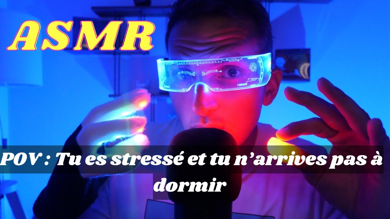 ASMR POV : Tu es STRESSÉ et tu as besoin de DORMIR ? JE SUIS LA POUR TOI ❤️