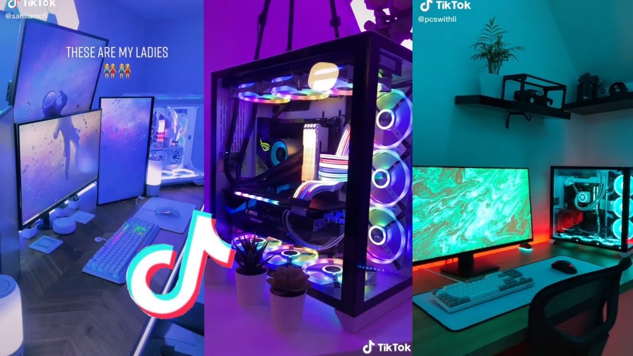 Gaming setup 👽🪐✨/ Tiktok compilation
