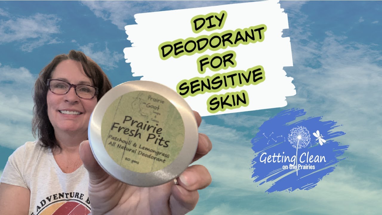 Gentle Homemade Deodorant For Sensitive Skin - No Baking Soda Needed!