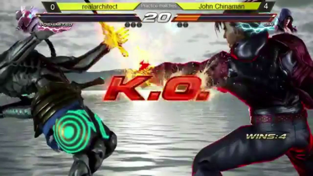 realarchitect (Yoshimitsu) vs John Chinaman (Jin) Friday Night Team Battle