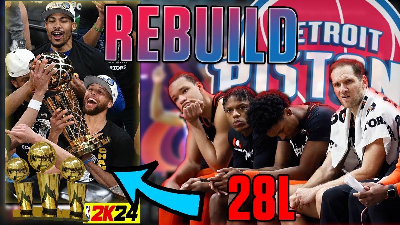HO RESO LA PEGGIOR SQUADRA DI SEMPRE (28L CONSECUTIVE) UNA DINASTIA SU NBA2K24!