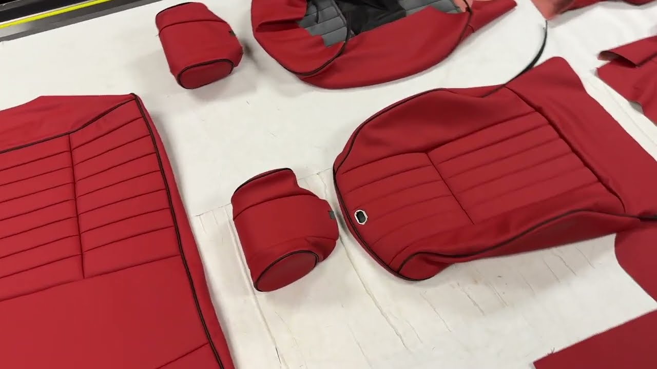 Jaguar XJC Seats - The 'Iron Maiden' Edition | Full Leather Replication | Talkin' Trim w/ J-Skin