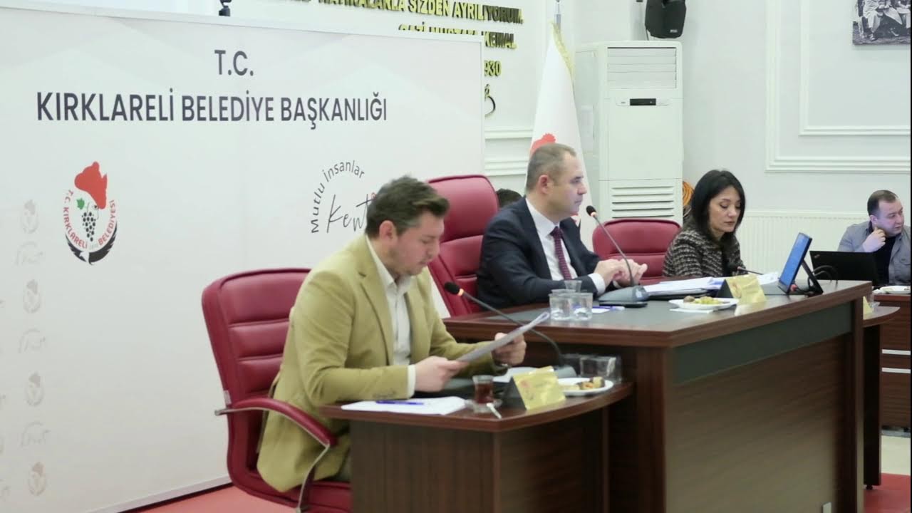 Kırklareli Belediye Meclisi 2026 Yılı Şubat Ayı Olağan Toplantısı