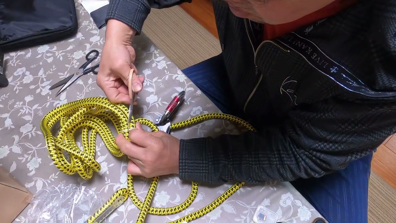 ZILLONのロープ交換