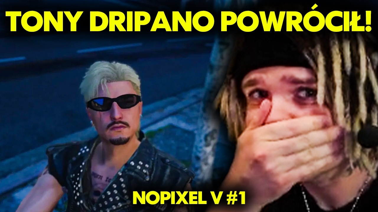 DOŁĄCZYŁEM DO NAJWIĘKSZEGO SERWERA RP W GTA 5! | NOPIXEL V #1