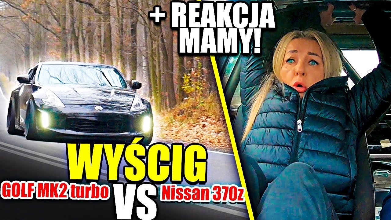 PALIMY SIĘ ! ... CZEKAŁEM NA TAKI ODCINEK !  | 370z VS Golf MK2 TURBO