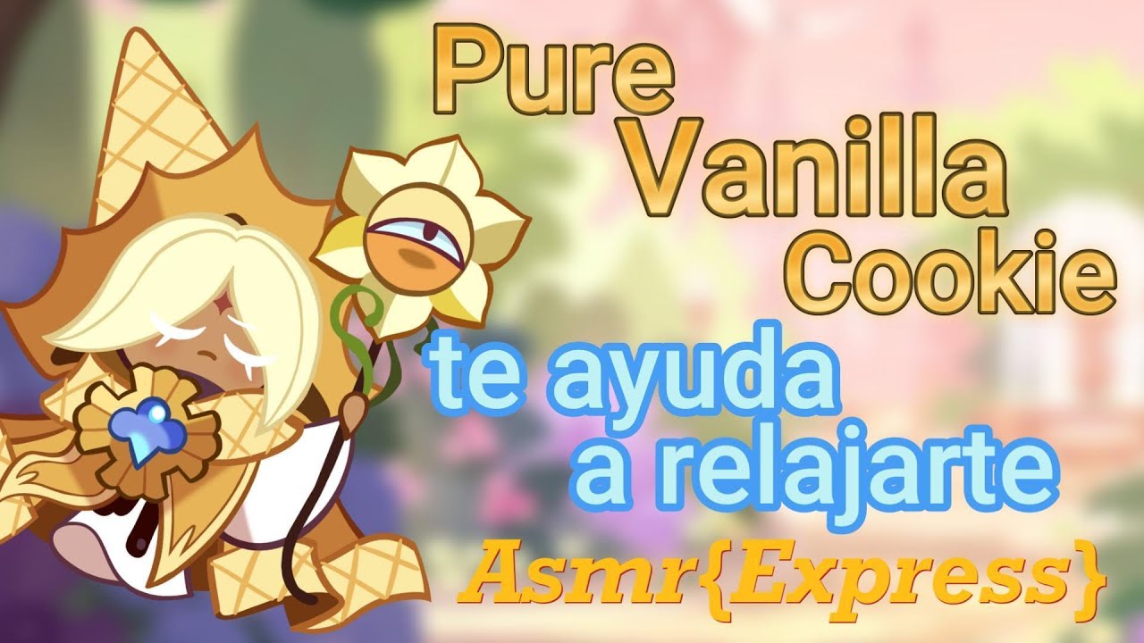 Pure Vanilla Cookie te Cura y te Relaja ;3 | ASMR Cookie Run Kingdom Roleplay