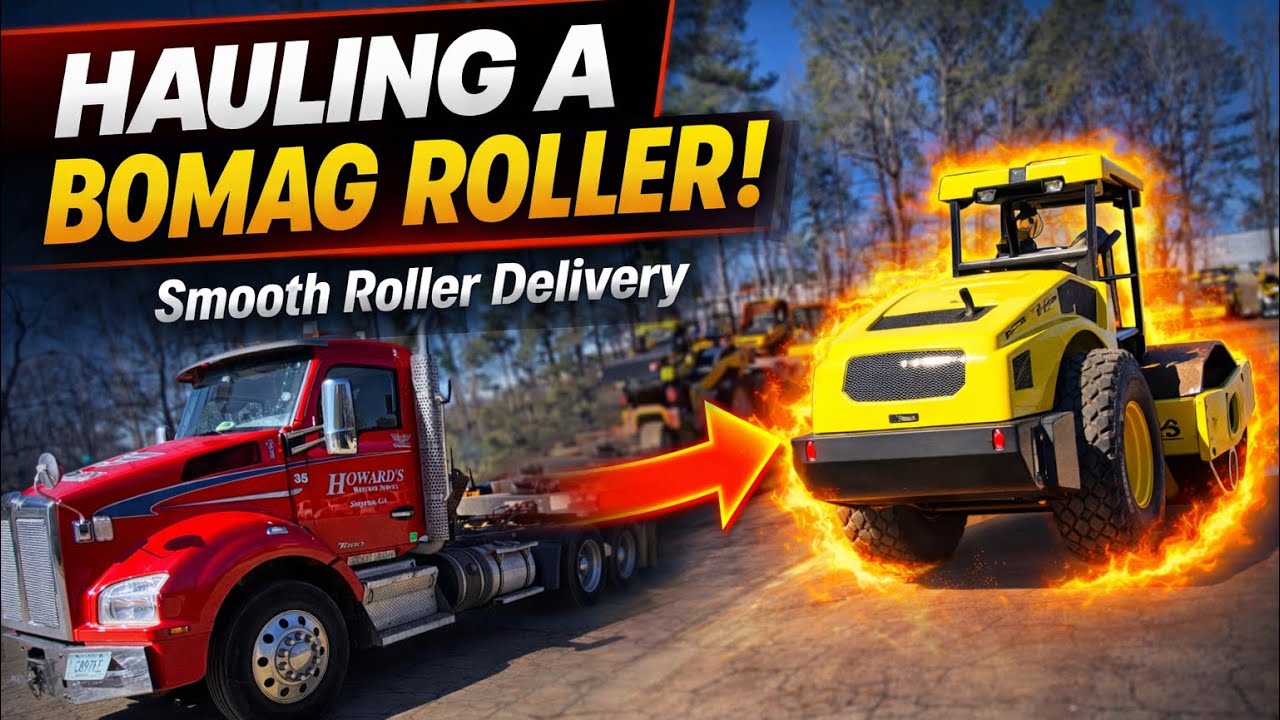 Smooth Roller Transport | Heavy Equipment Haul
