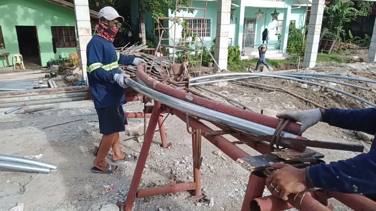 Tamang pagbend ng G,I pipe na 2
