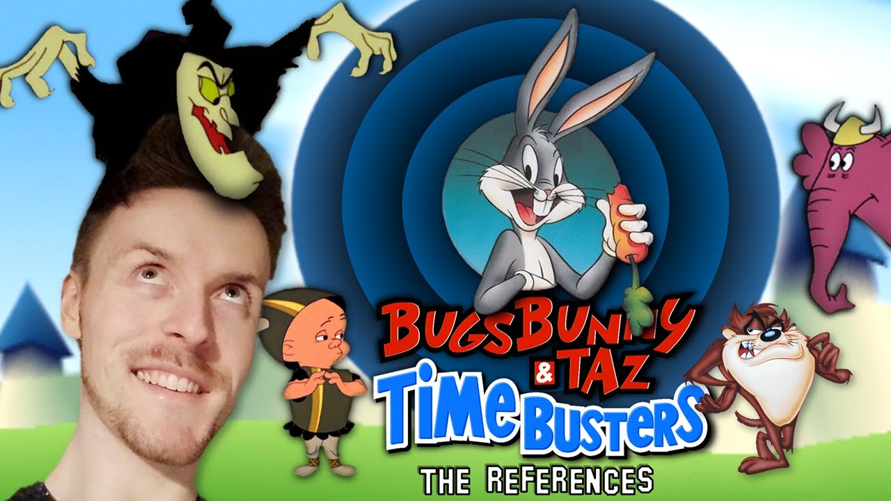 Bugs Bunny & Taz: Time Busters, PS1: The References | i don't have a nose