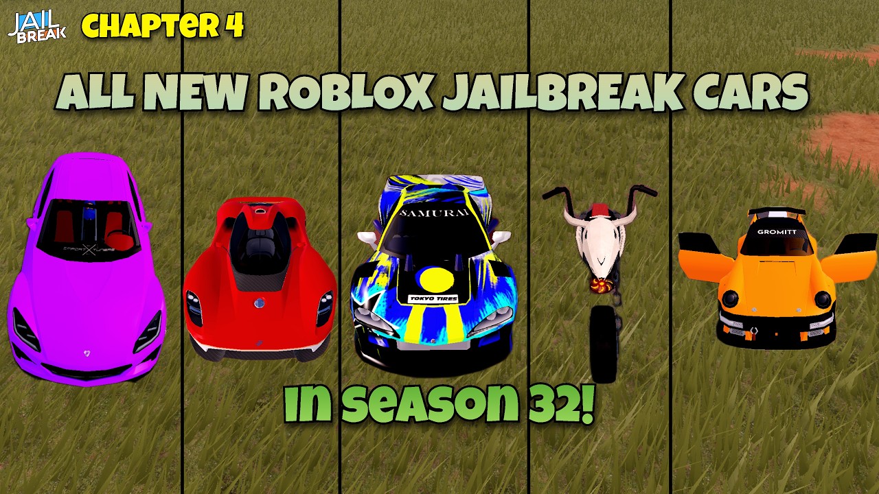 A Complete Look at EVERY New Season 32 Vehicle (Jailbreak)