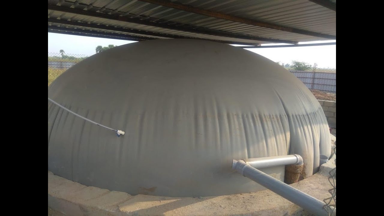 Biogas with high pressure for cooking using cattle dung, cow dung, canteen waste & organic waste
