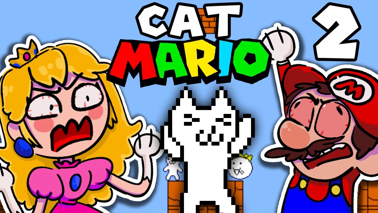 Mario Plays CAT MARIOOO PART 2!!! Ft. Princess Peach