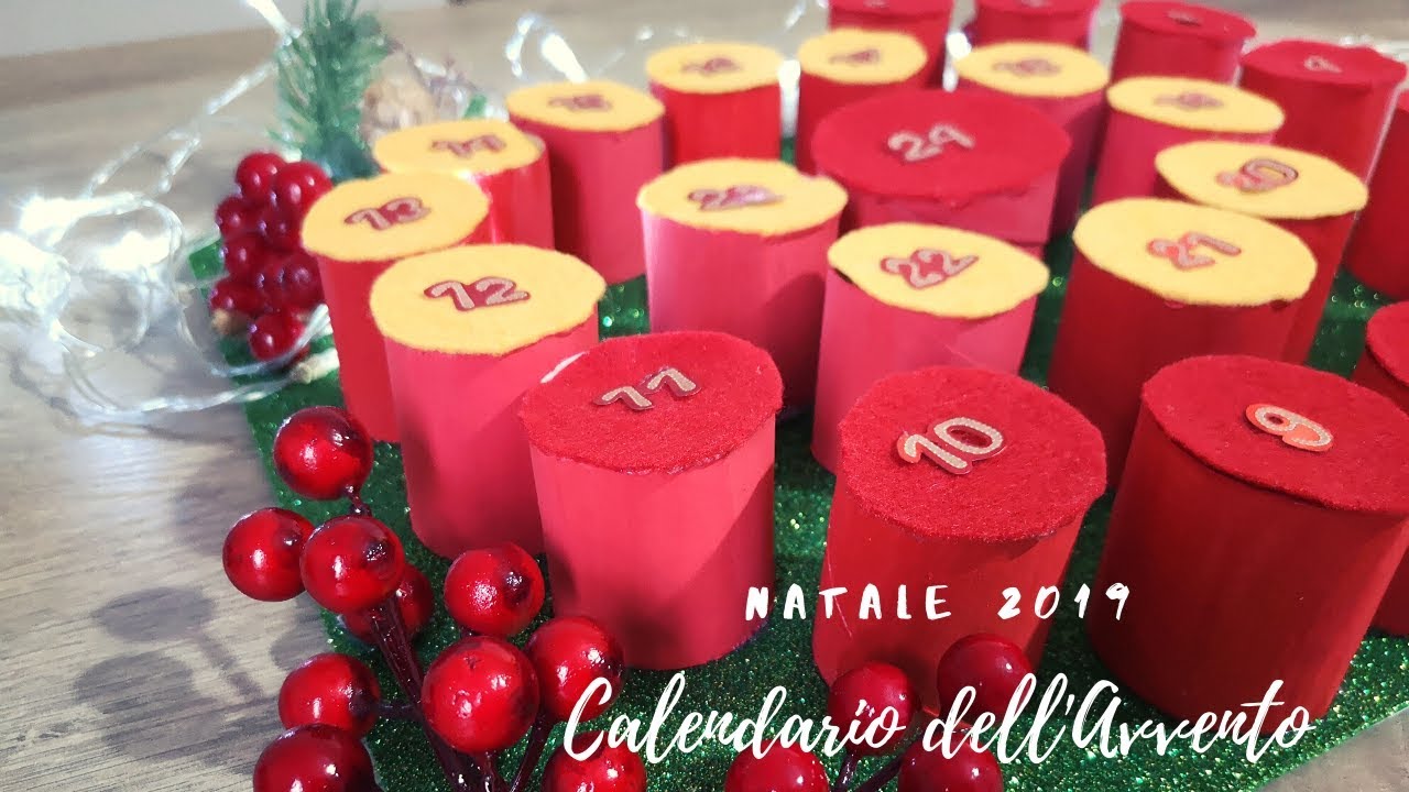 Calendario dell'Avvento fai da te! Riciclo creativo| CHRISTMAS 2019