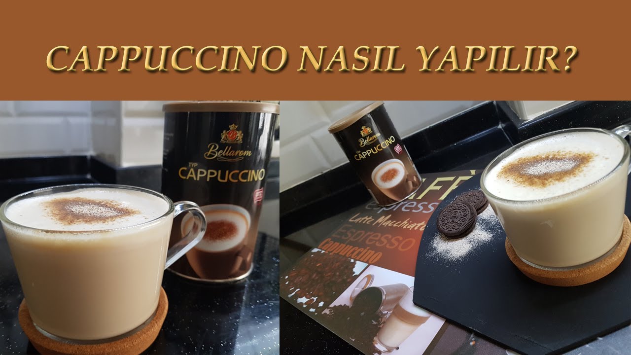 Cappuccino Nasıl Yapılır? ☕😍 Evde Muhteşem Cappuccino Tadı..