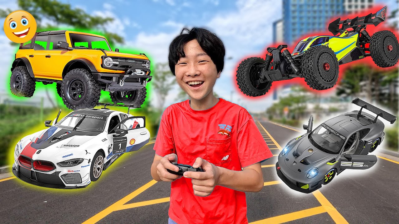 [1hour] Yejun's RC Car Toy Racing for Kids Activity with Toy Car Unboxing