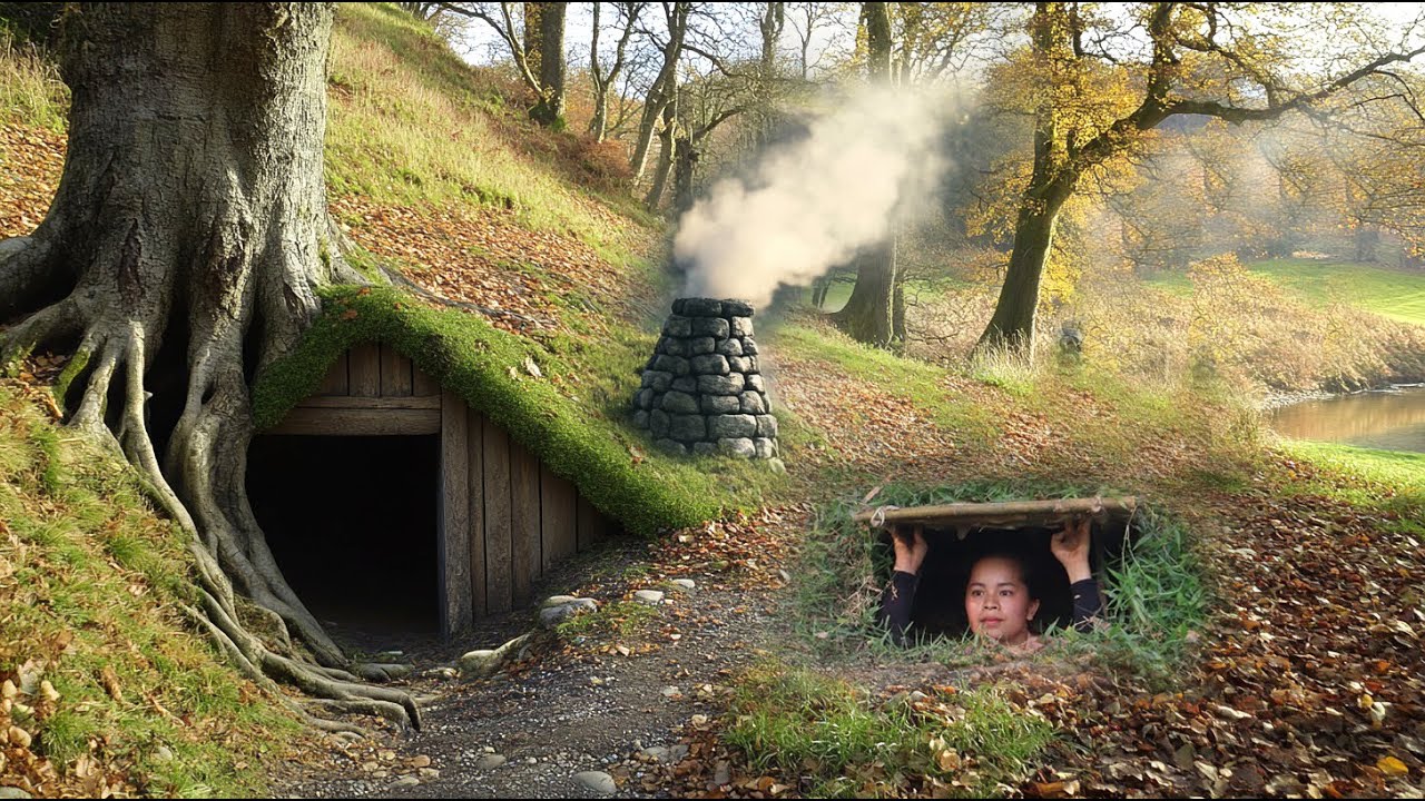Building a Special Shelter: Hidden Under a Tree with many Large Roots